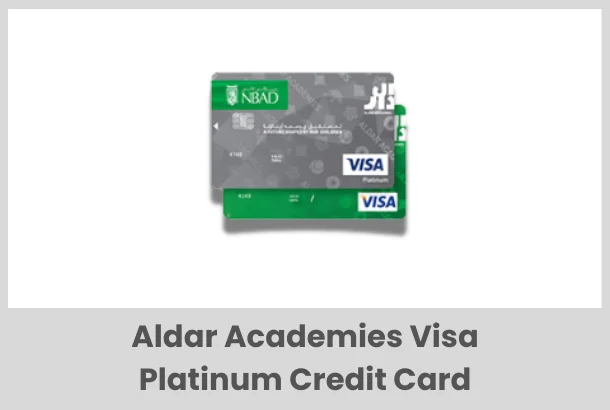 Aldar Academies Visa Platinum Credit Card