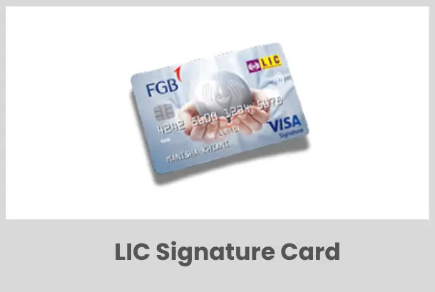 LIC Signature Card